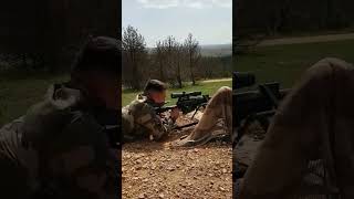 French Army sniper shooting with the PGM Hécate II [upl. by Elston]