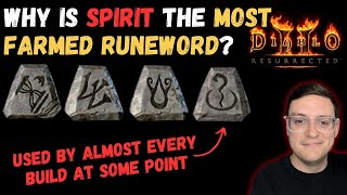 What Makes The Spirit Runeword So Powerful  Examining Diablo 2 Runewords [upl. by Aynom]