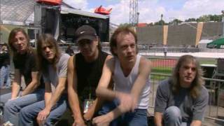 ACDC interview live in germany [upl. by Yemaj78]