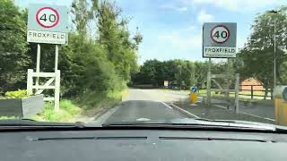 🚘 2 hours Avebury to Milton Keyes in England  60fps  Windows Down  No Music  Waze SatNav [upl. by Kosaka]