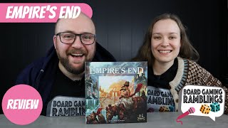 Empires End  Board Game Review [upl. by Yecats]