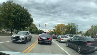 Driving in Southfield Michigan USA 🇺🇸 October 2022 [upl. by Pickett]