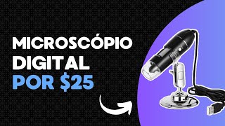 🔬 ¡Microscopio Digital Chino por Menos de 25  Review Sorprendente 👀 [upl. by Nylyahs]