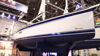 2018 Hallberg Rassy 340 Sailing Yacht  Walkaround  2018 Boot Dusseldorf Boat Show [upl. by Anirac]