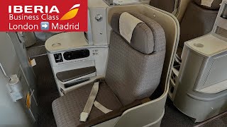 Iberia Business Class on the A330 300  Heathrow ➡️ Madrid [upl. by Kistner]