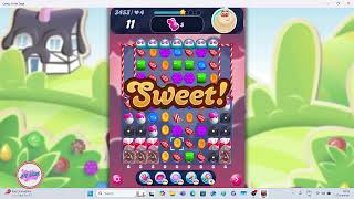 Candy Crush Saga Level 3453 NO BOOSTER [upl. by Broadbent626]