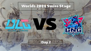 BLG vs LNG Highlights  Worlds Swiss Stage 2024  Bilibili Gaming vs LNG Esports [upl. by Scopp]