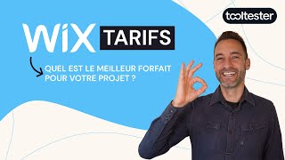 Tarifs Wix 2024  quel est le meilleur forfait pour votre projet [upl. by Rihaz]