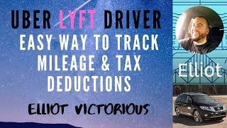 Track Mileage With MileIQ For Uber Lyft Rideshare Driver Tax Deductions  RideshareDaily 025 [upl. by Corissa]