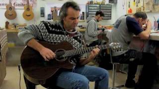 Workshop Jam by Dänu Wisler at Brunner Guitars [upl. by Lieno78]