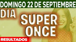 Resultado del SUPER ONCE Sorteo 1 Sorteo 2 y Sorteo 3 del Domingo 22 de Septiembre del 2024 [upl. by Liba]