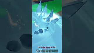 ICE in pvp ☠️ roblox bountyhunter bloxfruits dragonrework update24 [upl. by Hcra224]