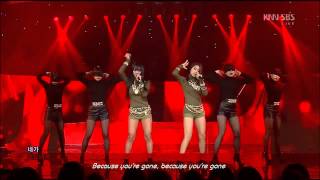 Sistar19  Gone not around any longer live english sub [upl. by Wynny758]