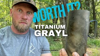 I Put a Titanium Grayl in the Campfire and this Happened [upl. by Boyse740]