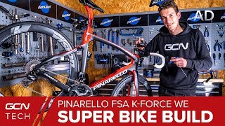 Pinarello Dogma F12 amp FSA KForce WE  Super Bike Build [upl. by Hnirt]