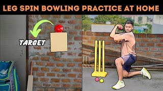 Leg Spin Bowling Practice At Home  Free Setup amp Bowling Basics [upl. by Emmie31]