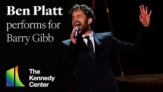 Ben Platt performs quotNights on Broadwayquot for Barry Gibb  2023 Kennedy Center Honors [upl. by Dowlen]