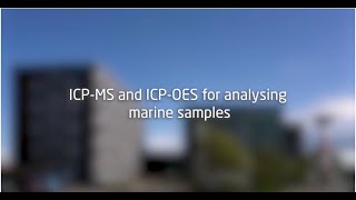 ICPMS and ICPOES for analysing marine samples 13 [upl. by Iteerp309]