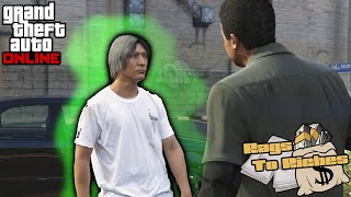 Making Money our First Day in Los Santos  GTA V Rags To Riches Episode 1 [upl. by Anovahs]