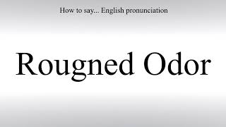 How To Pronounce Rougned Odor  How To Say American pronunciation [upl. by Treacy]