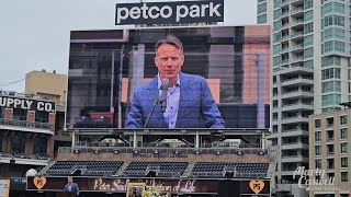 Padres chairman Eric Kutsenda pays tribute to his friend Peter Seidler [upl. by Earahc]