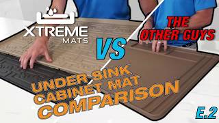 Xtreme Mats vs Weathertech Sink Mat Know the differences [upl. by Airamas]