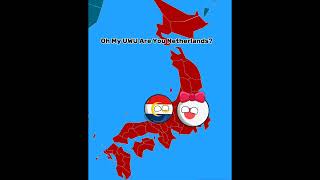 Japan Meets Labuan Labuan And The World Part 2 labuan countryballanimation Videos [upl. by Olaznog]