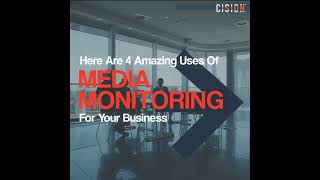 Cision Media Monitoring Social Video [upl. by Aihsemak]