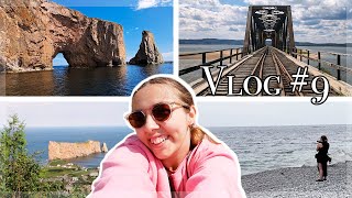 Nous sommes partis en Gaspésie  Vlog 9 [upl. by Lahcear56]