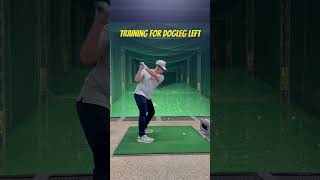 Training for golf dogleg left [upl. by Mariana]