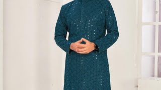 STYLISH MENS CHICKENKARI KURTA [upl. by Joaquin]