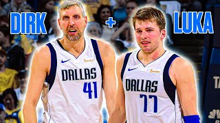 Luka Doncic and Dirk Nowitzki  Rare Footage Playing Together [upl. by Ajay]