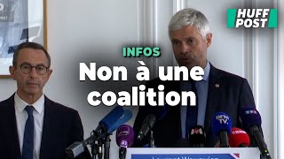 Laurent Wauquiez présente son « pacte législatif » et tend la main à Macronà ses conditions [upl. by Stoneman647]