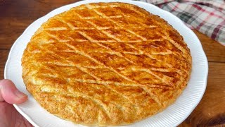 Galette des Rois Bretonne  Recette Minute  Dessert du Dimanche [upl. by Nohtanhoj]