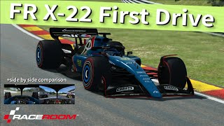 RaceRoom FR X22 F1 2022 First Drive and Review [upl. by Lander543]