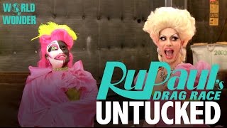 Untucked RuPauls Drag Race Season 8  Episode 4 quotNew Wave Queensquot [upl. by Ait287]