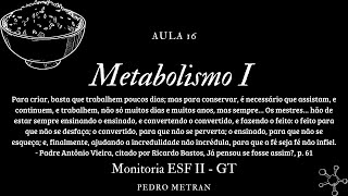 Fisiologia do metabolismo I carboidratos  leia a descrição [upl. by Nitsirc]