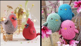 beautiful amp good looking stunning impressively handmade crochet birds designs ideas [upl. by Rico562]