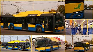 Ploiești Călătorie cu Solaris Trollino IV 12 Škoda 5933  Linia 202 [upl. by Novihc558]