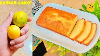 Easy Tea Cake Recipe by Ezza  lemon cake recipe [upl. by Airdna]