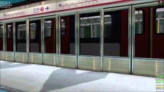 openBVE 港鐵 西鐵線 屯門至紅磡 MTR West Rail Line Tuen Mun to Hung Hom [upl. by Onaicul561]