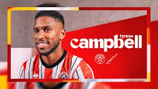 Tyrese Campbell  New Signing  First Sheffield United Interview [upl. by Tteraj]