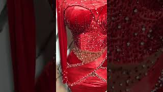 A beaded dress  Beautiful beaded embroidery youtubecreatorcommunity youtubeshort [upl. by Dias337]