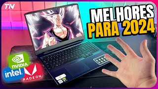 ATUALIZADO MELHORES Notebooks Gamer BONS E BARATOS para Jogos Programar e Estudar em 2024 [upl. by Ariait]