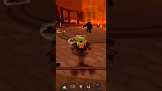 defeating the headless horseman roblox the haunt roblox shorts [upl. by Robinet]