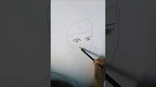 Art video on jawaharlal nehru jilikecomment and shareBhavyaart01 [upl. by Gent20]