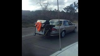 Idiots on Australian roads [upl. by Ecikram]