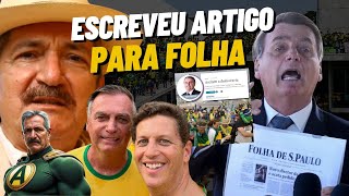 BOLSONARO CANCELA SALLES E VIRA COLUNISTA DA FOLHA [upl. by Randie]