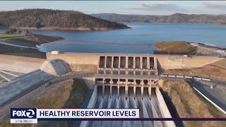 Californias reservoirs are brimming [upl. by Laehplar]