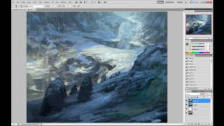 Part 1 Digital Environment Painting with Noah Bradley [upl. by Ocsicnarf743]